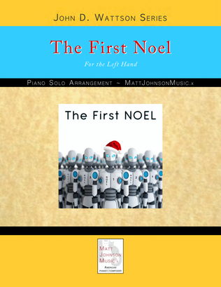 The First Noel (For the Left Hand) • John D. Wattson Series