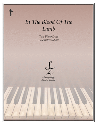 Book cover for In The Blood Of The Lamb (2 piano duet)
