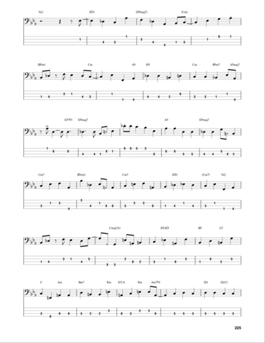 Night Passage Guitar Tablature scores gallery preview page 5