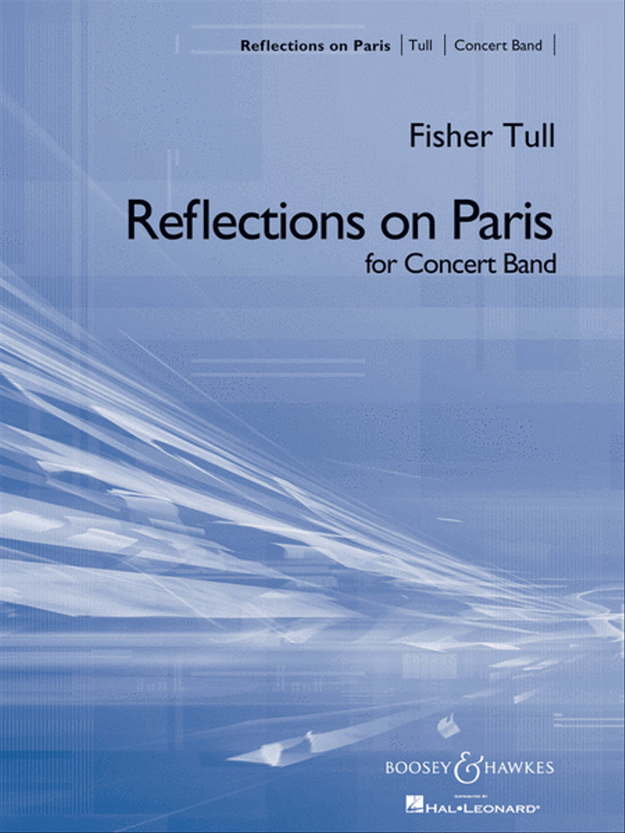 Reflections on Paris Reflections on Paris Concert Band scores gallery preview page 1