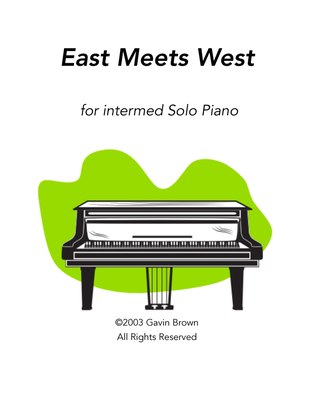 East Meets West for Solo Piano