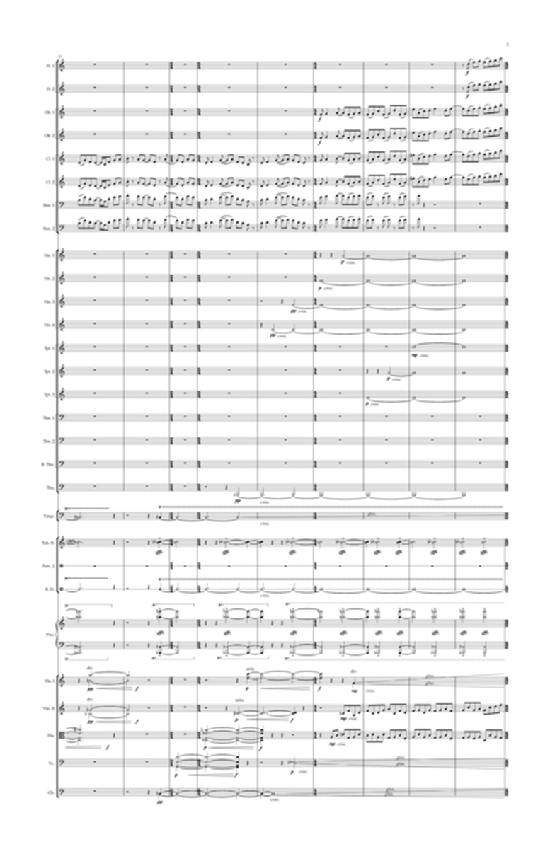 Hydraulis for Orchestra - Full Score