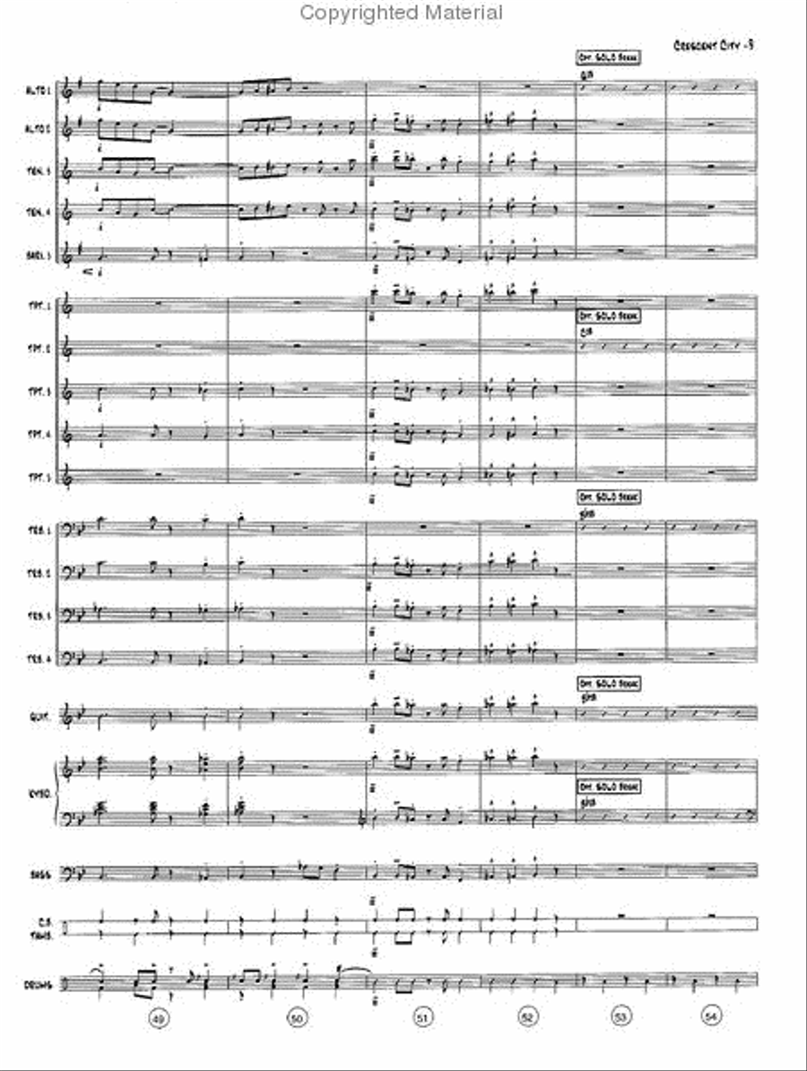 The Crescent City Stomp Jazz Ensemble scores gallery preview page 10