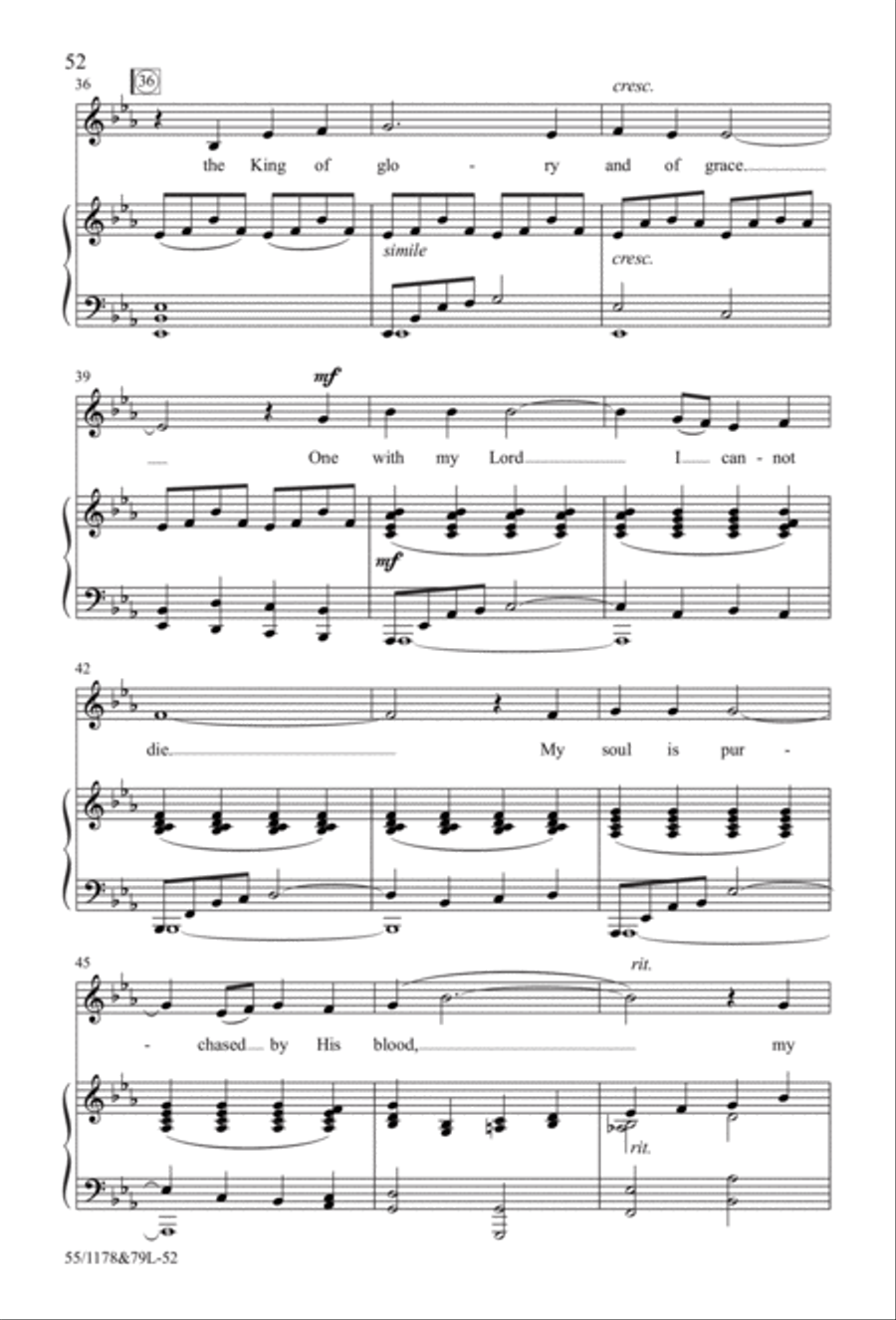 A Living Hope - SATB with Performance CD 4-Part scores gallery preview page 19