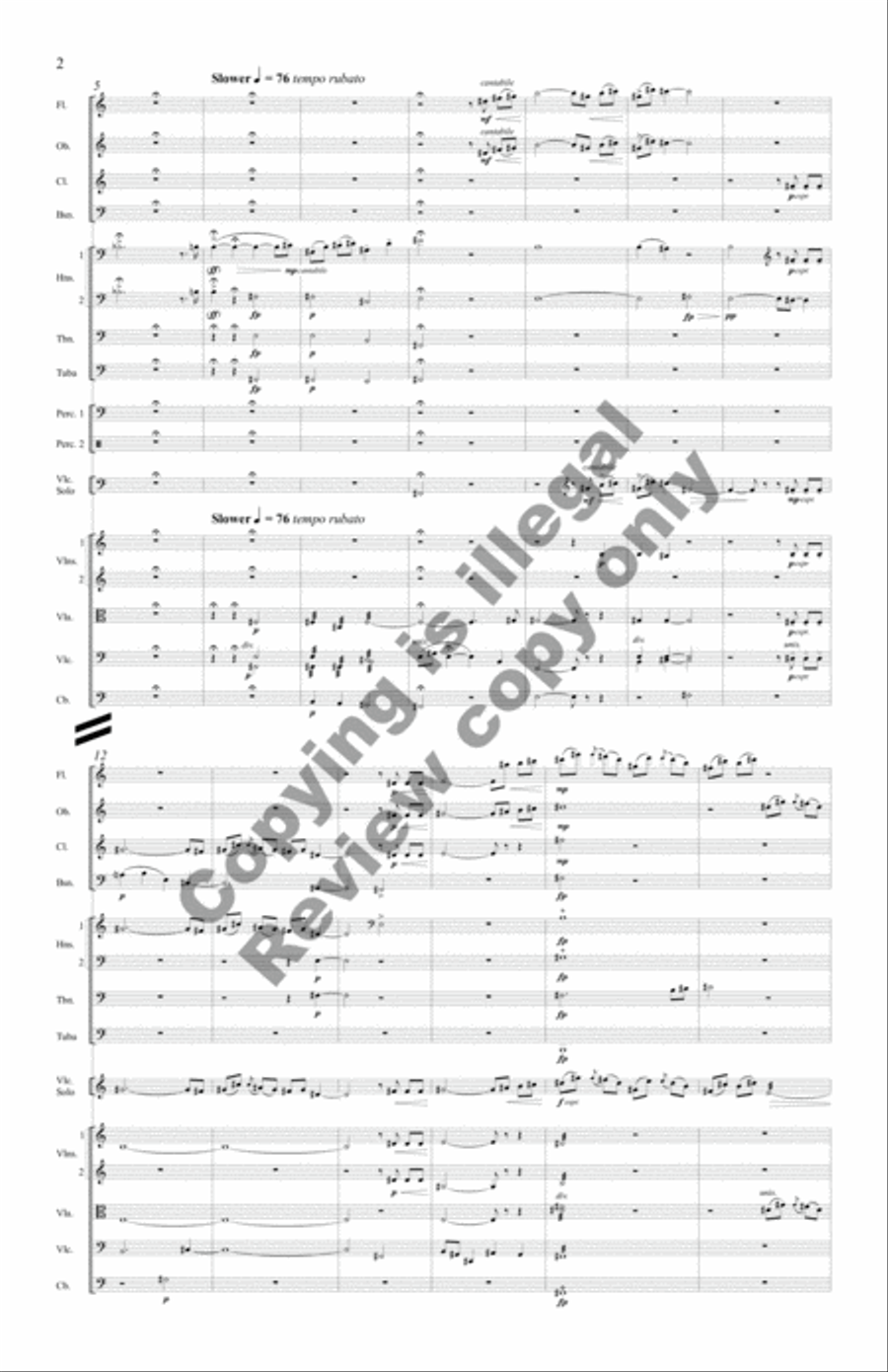 Legends of Kintamani (Additional Orchestra Score) Score scores gallery preview page 4