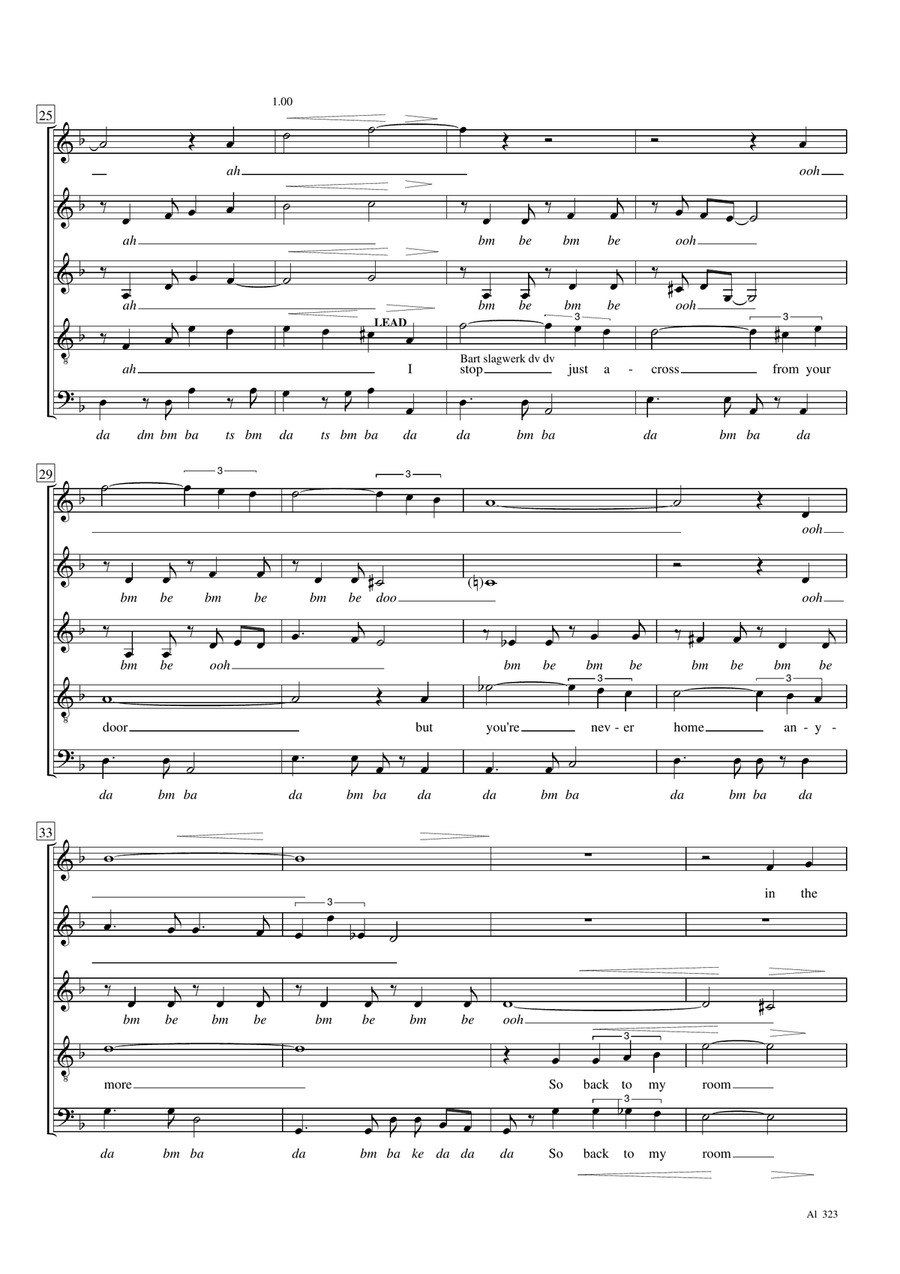 A Day In The Life Of A Fool (manha De Carnaval) Choir scores gallery preview page 3