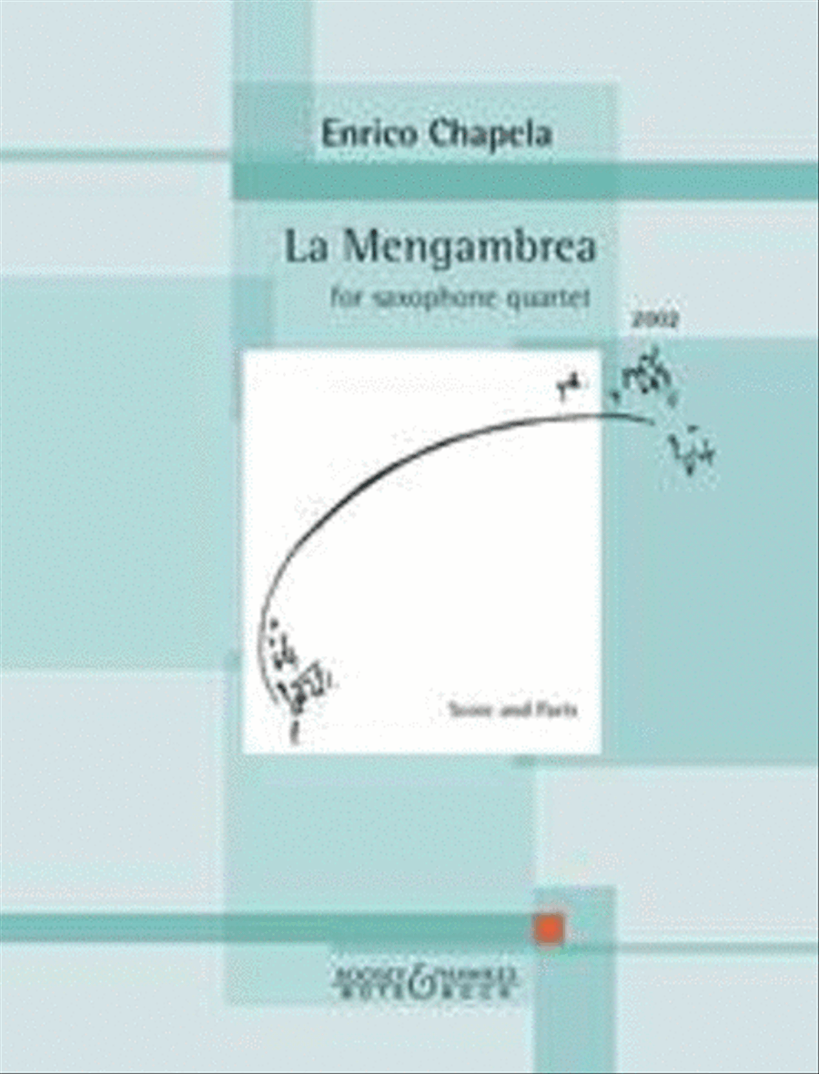 La Mengambrea Saxophone Quartet scores gallery preview page 1