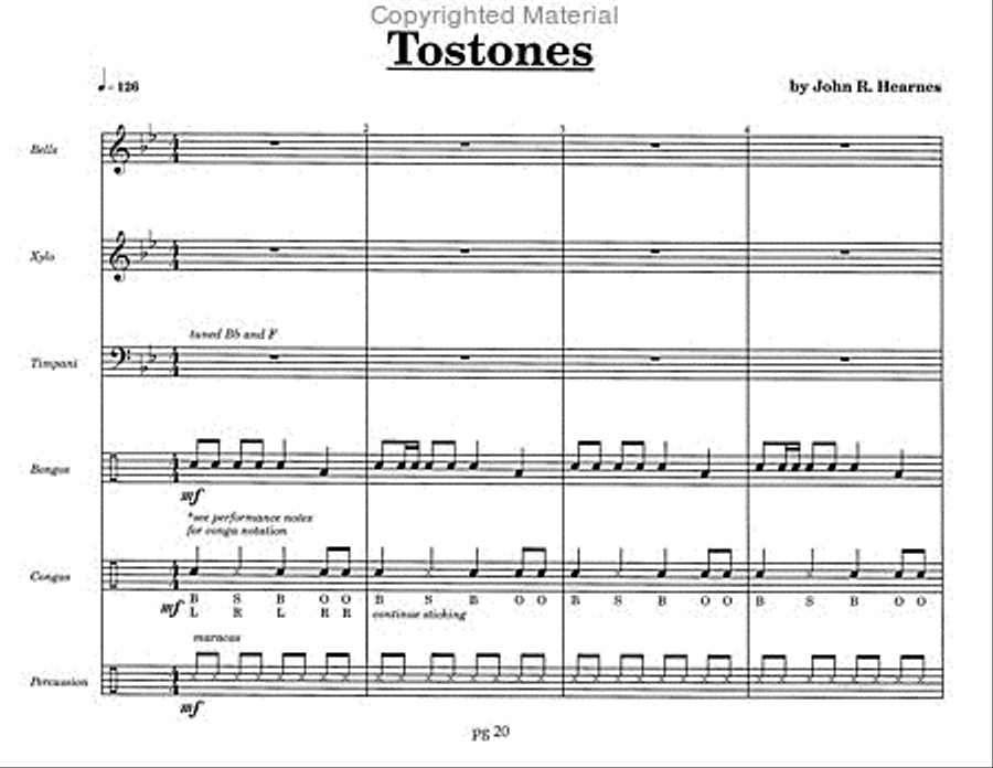 Quadruple Decker Percussion Ensemble scores gallery preview page 7