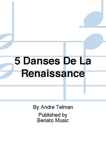 5 Danses De La Renaissance
