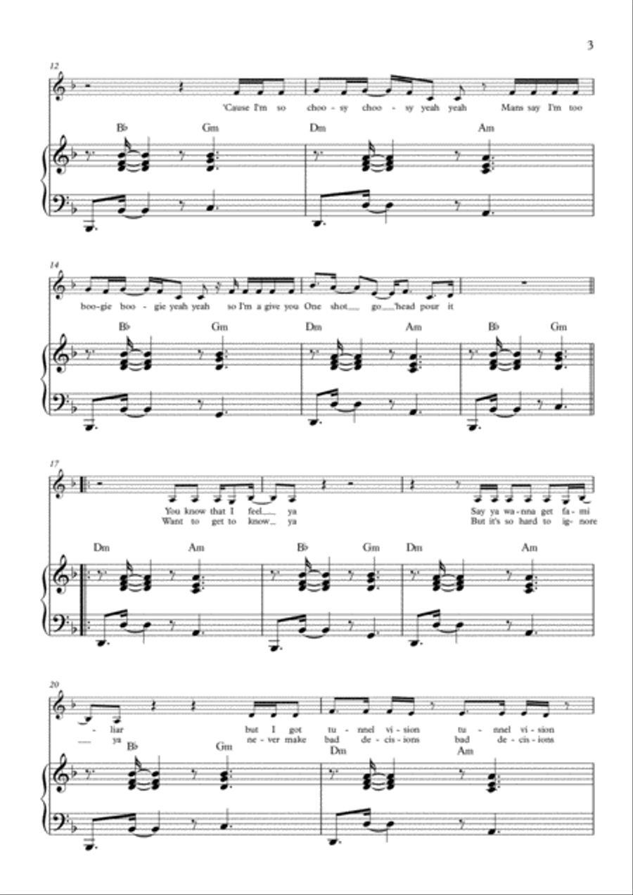 One Shot Voice scores gallery preview page 3