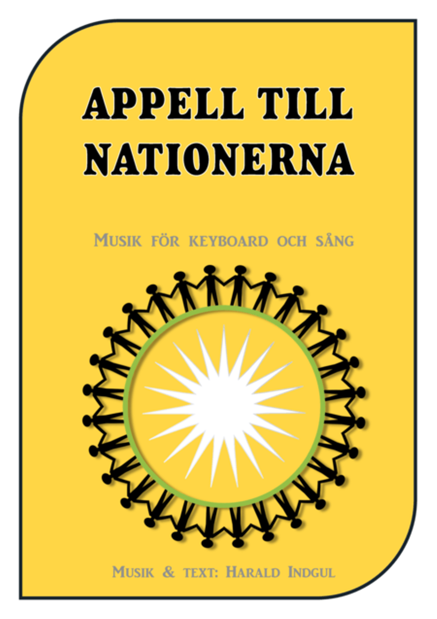 Appell till Nationerna Piano Solo scores gallery preview page 1