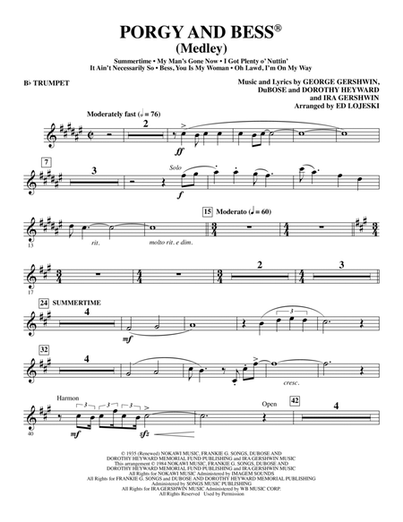 Porgy and Bess (Medley) - Bb Trumpet