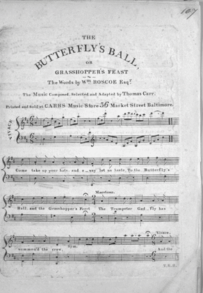 The Butterfly's Ball, or, Grasshopper's Feast