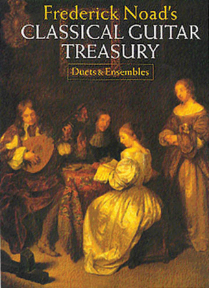 Book cover for Frederick Noad's Classical Guitar Treasury: Duets and Ensembles