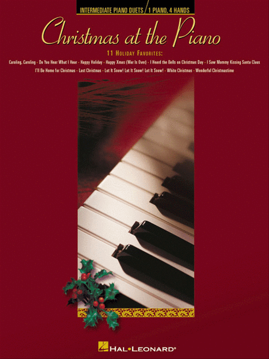 Book cover for Christmas at the Piano