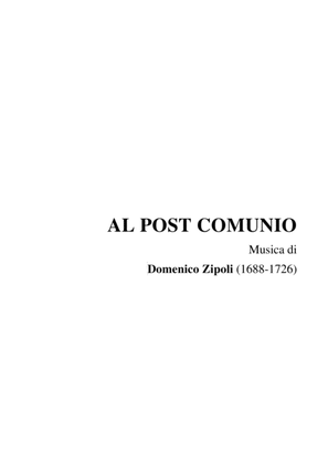 AL "POST COMUNIO" - Zipoli - From Sonate d’Intavolatura per Organo e Cimbalo
