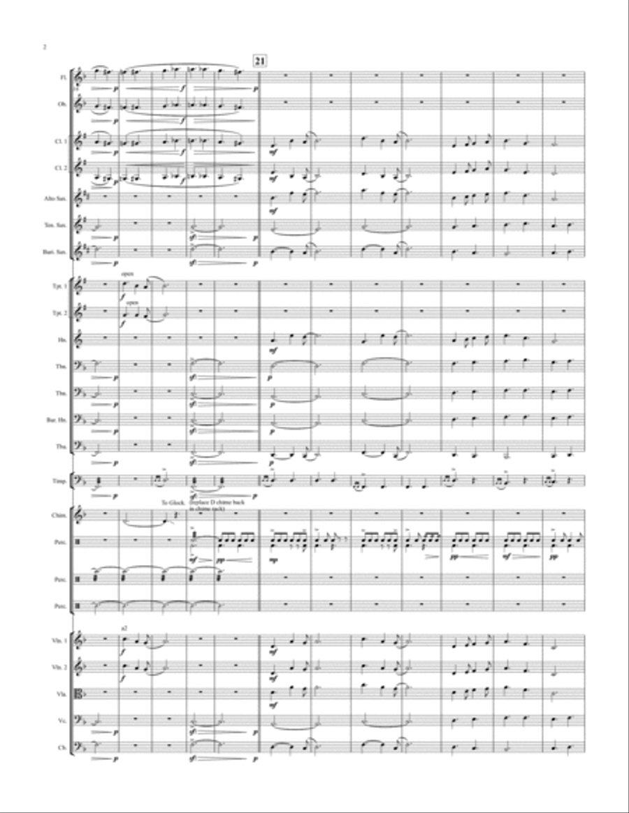 Last of the Buccaneers Concert Band scores gallery preview page 2