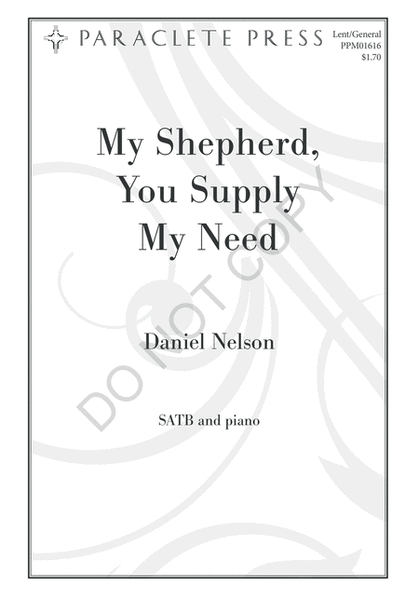 My Shepherd, You Supply My Need image number null