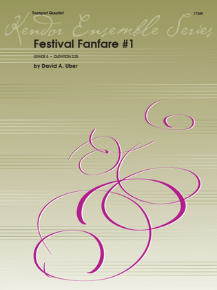 Book cover for Festival Fanfare #1