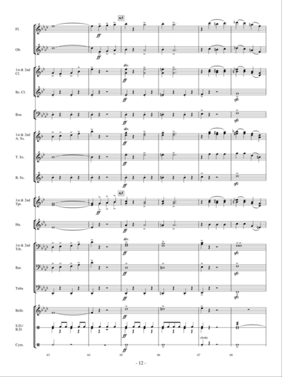 March Kings March Kings Concert Band scores gallery preview page 11