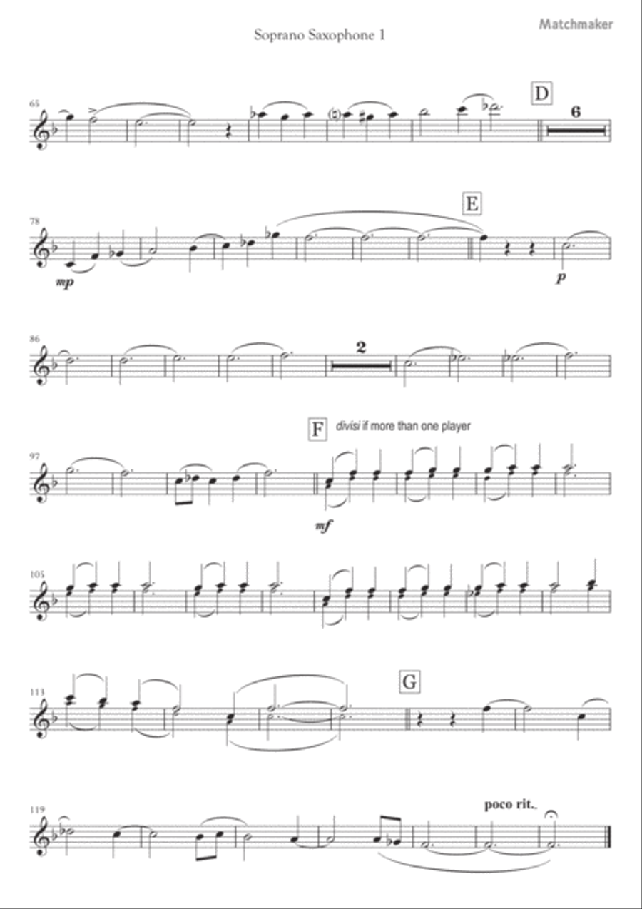 Matchmaker Woodwind Ensemble scores gallery preview page 3