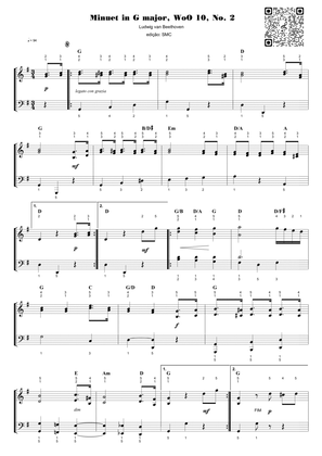 Minuet in G major, WoO 10, No. 2