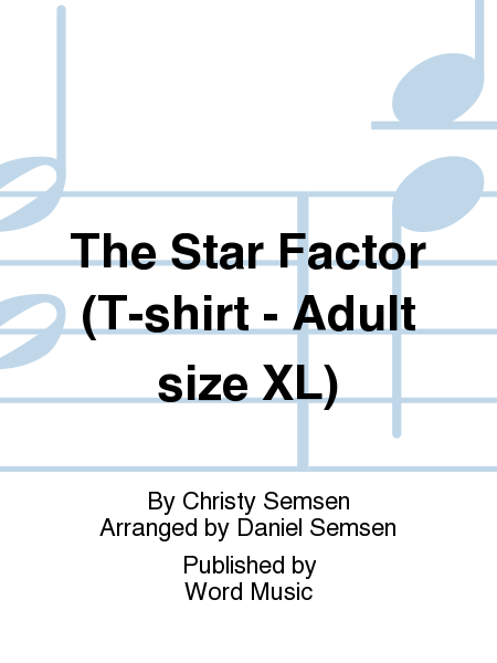The Star Factor (T-shirt - Adult size XL)