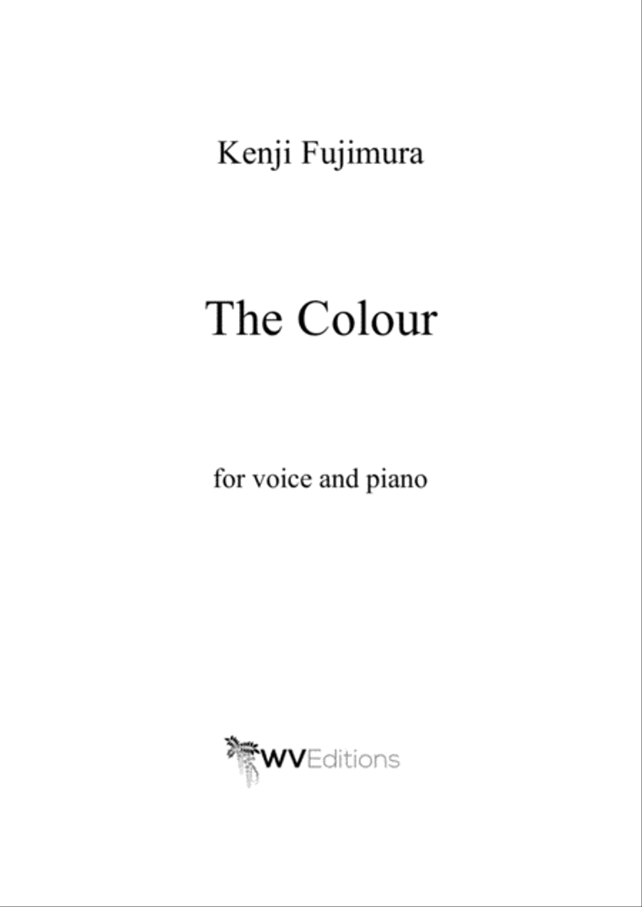 The Colour 4-Part scores gallery preview page 1