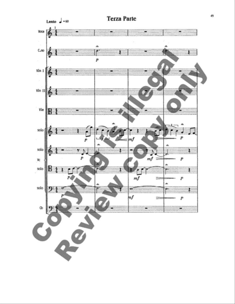 Se potessi (Three Songs) Se potessi (Three Songs) String Orchestra scores gallery preview page 6