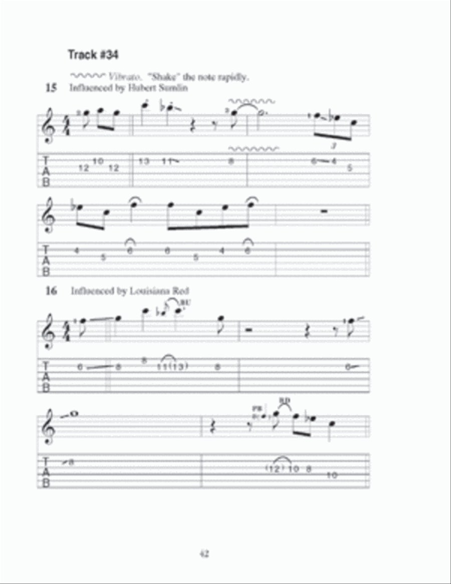 Famous Guitar Lines Made Easy - Big Note/Large Print Edition Guitar scores gallery preview page 2