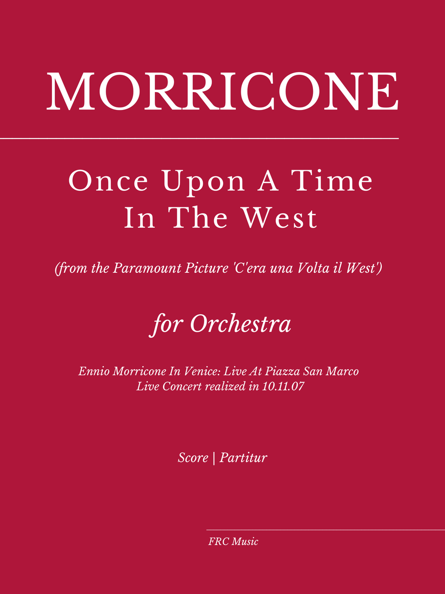 Book cover for Once Upon A Time In The West