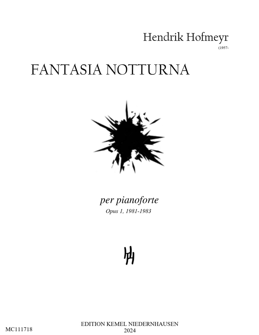 Fantasia notturna Fantasia notturna Piano scores gallery preview page 1