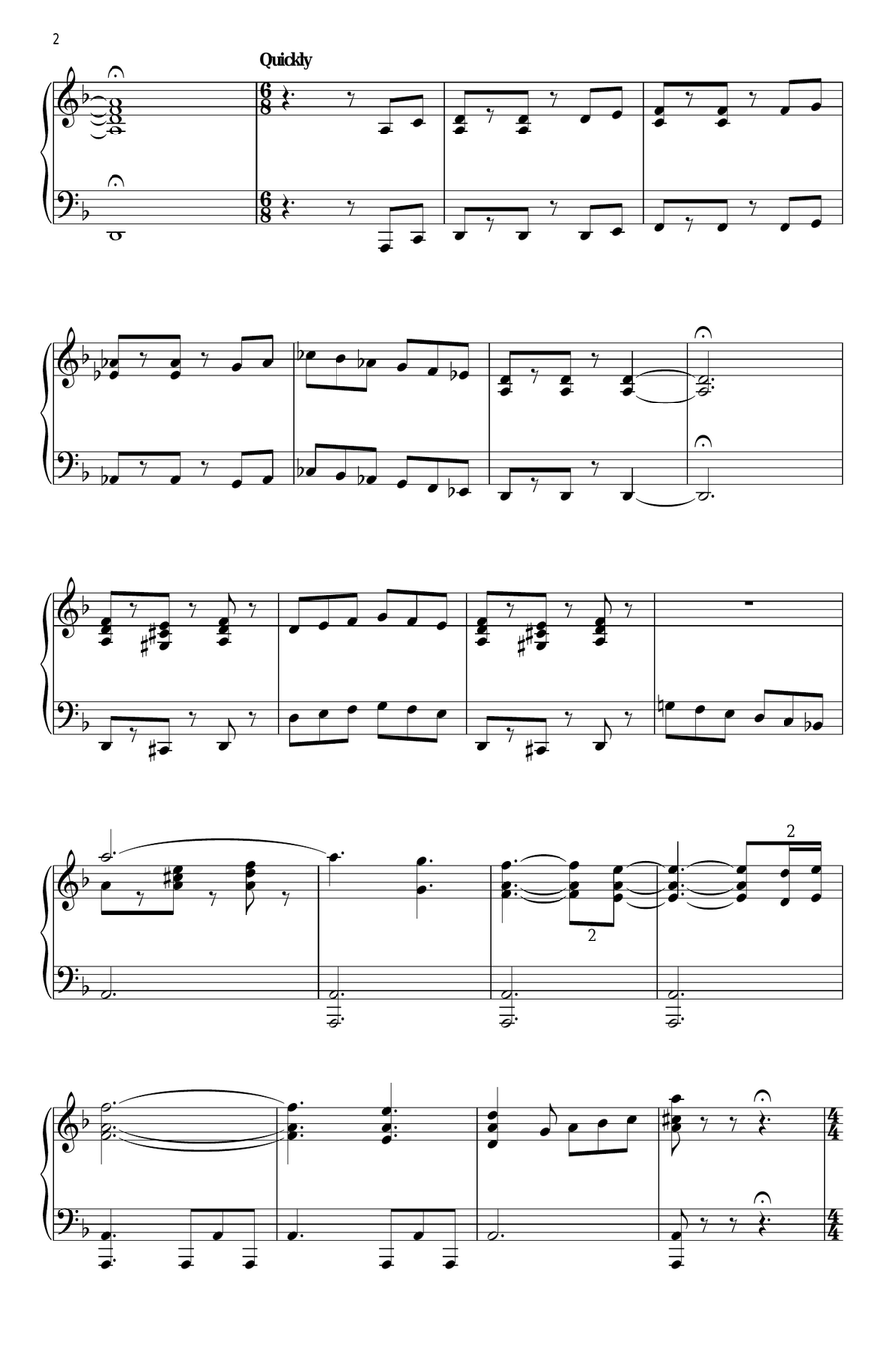 Mutiny Piano Solo scores gallery preview page 2