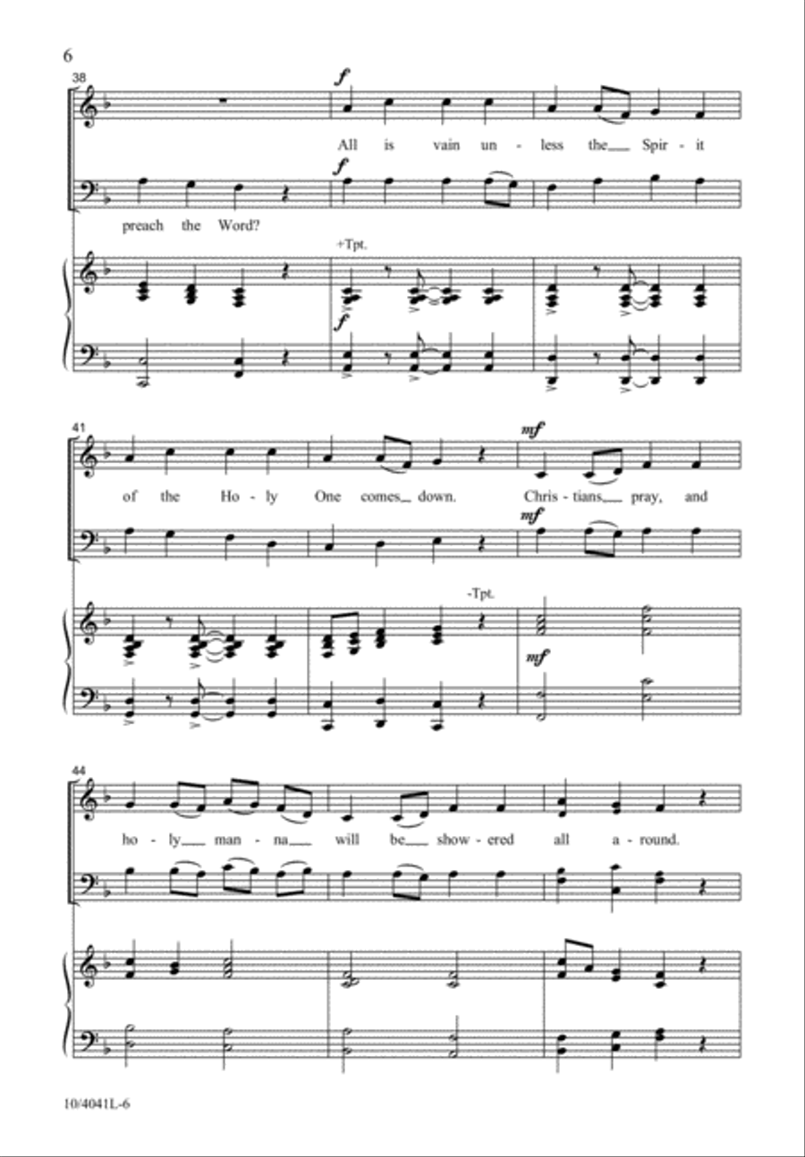 Come and Worship Come and Worship 4-Part scores gallery preview page 7