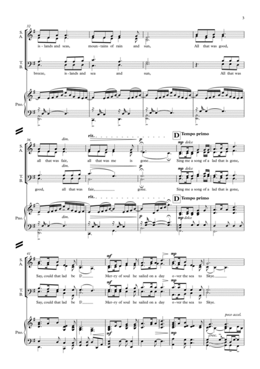 The Skye Boat Song (arr. Senior) image number null