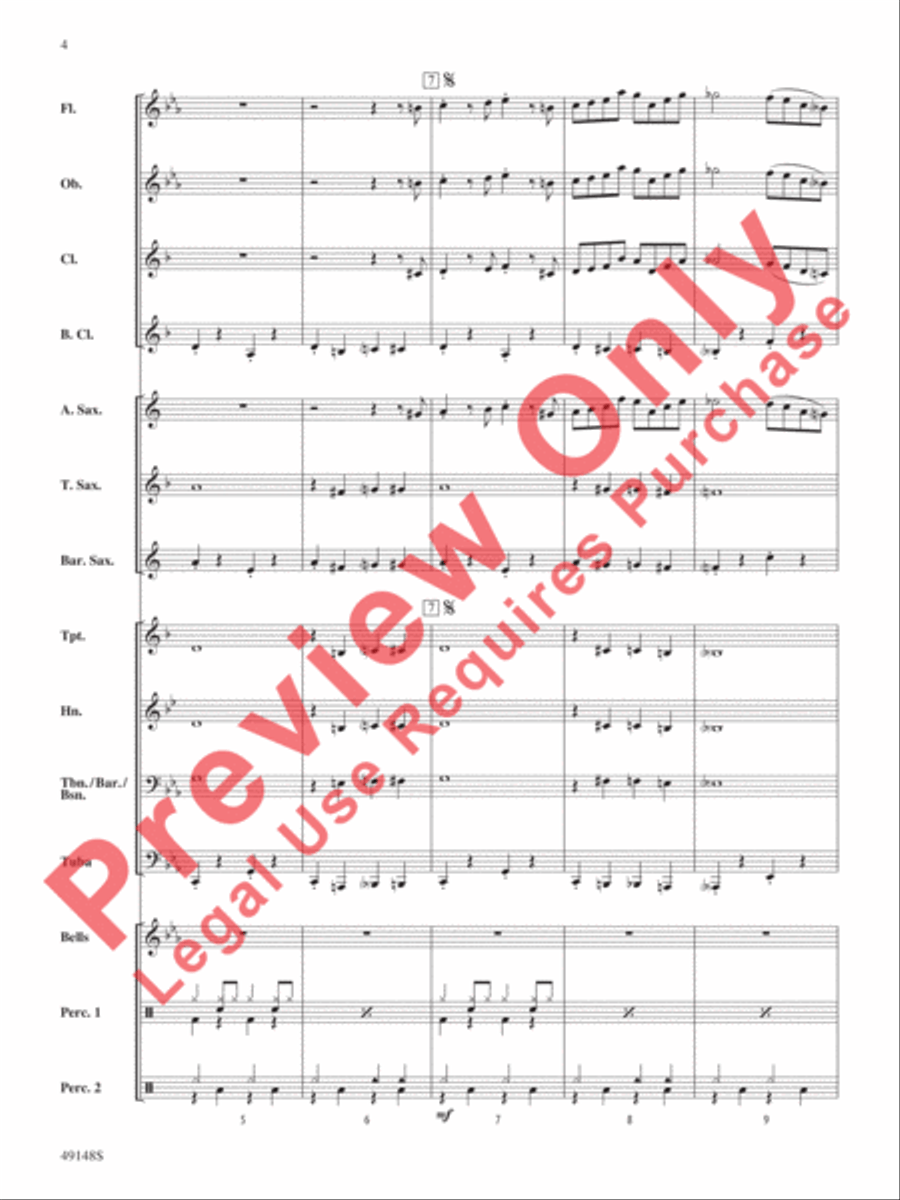 The Pink Panther The Pink Panther Concert Band scores gallery preview page 5