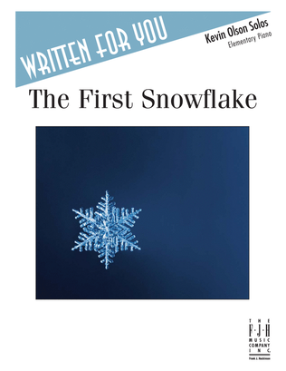 Book cover for The First Snowflake
