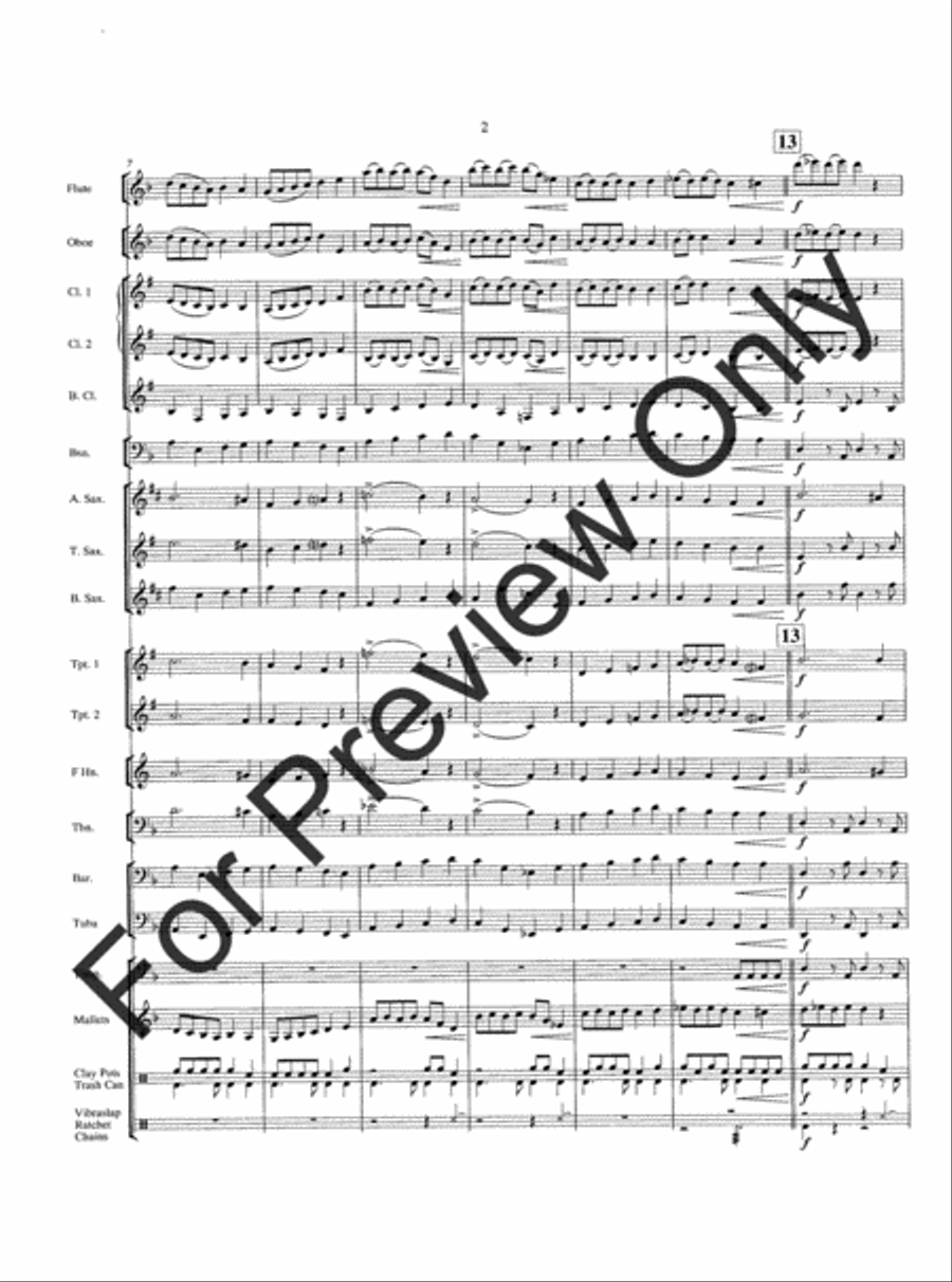 Abracadabra (Score) Concert Band scores gallery preview page 5