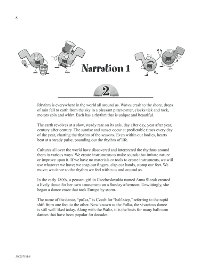 The World of Rhythm Unison Choir scores gallery preview page 9