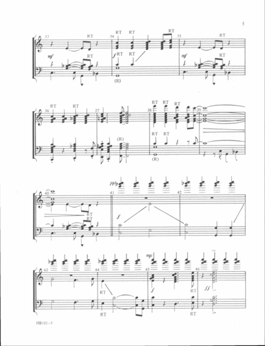Poor Man Lazarus 5-Octaves scores gallery preview page 5