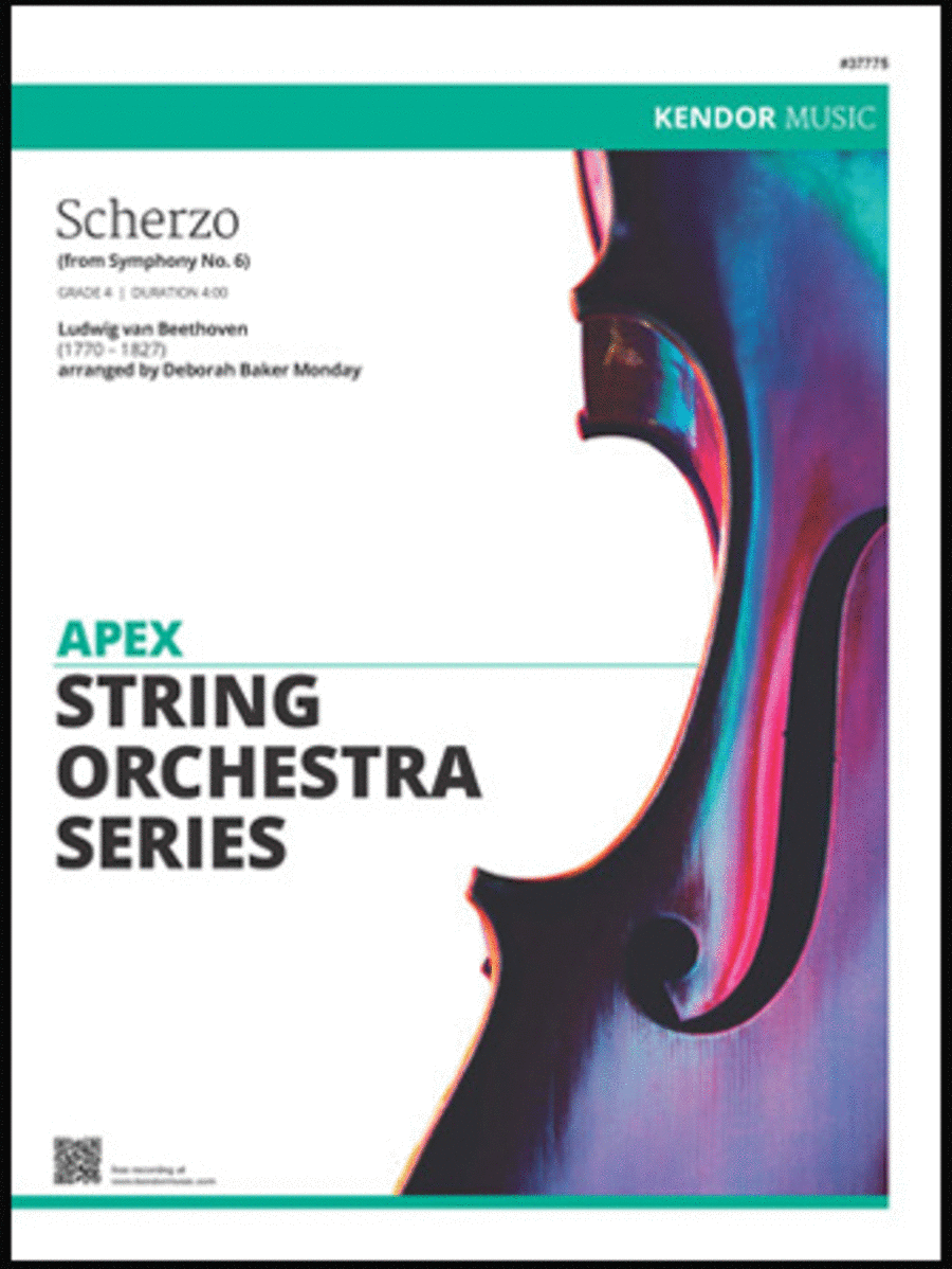 Book cover for Scherzo (from Symphony No. 6) (Full Score)