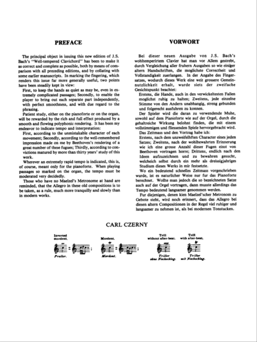 The Well-Tempered Clavier, Volume 1 Piano Solo scores gallery preview page 4