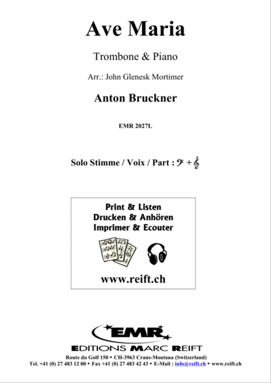 Ave Maria Organ scores gallery preview page 2
