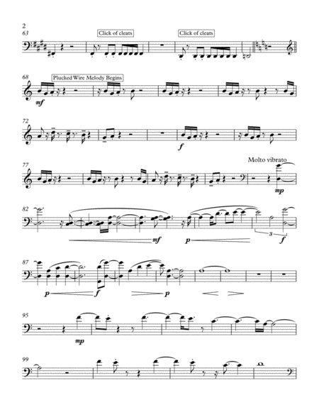 Scale for solo cello + electronics image number null