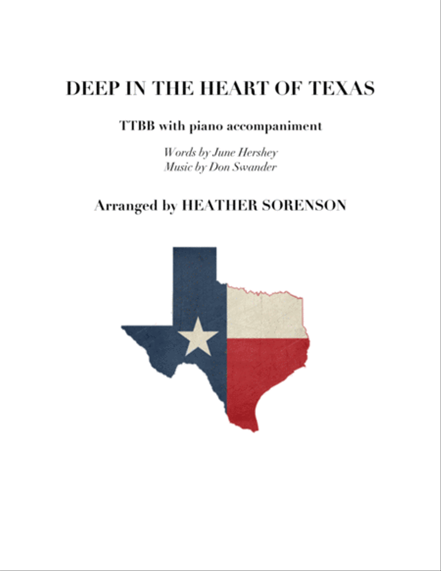 Deep In The Heart Of Texas TTBB scores gallery preview page 1