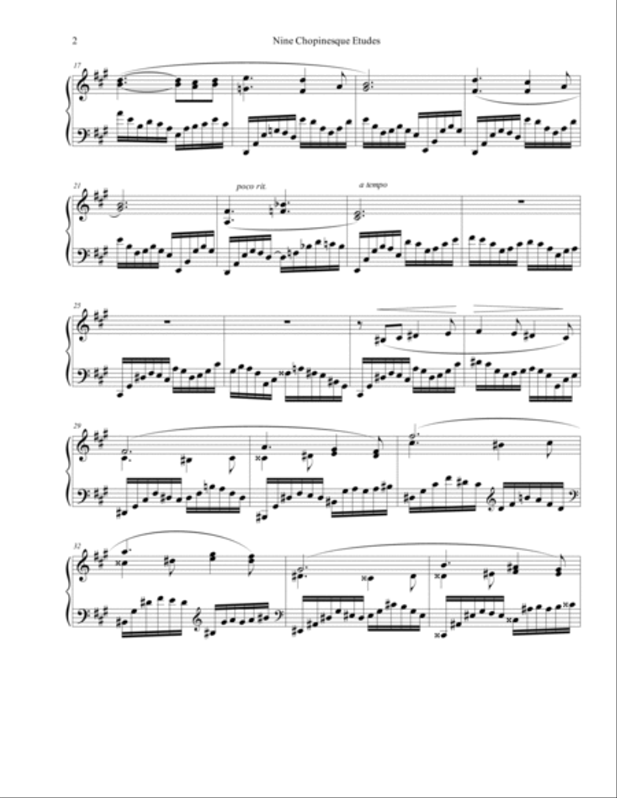 Chopinesque Etude No. 6 in F-sharp Minor Piano Method scores gallery preview page 2
