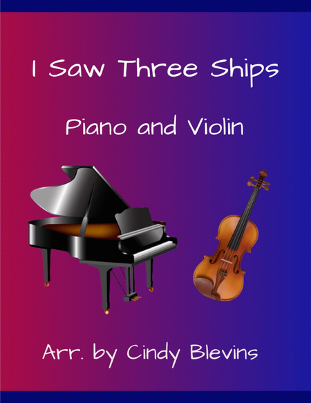 I Saw Three Ships, for Piano and Violin image number null