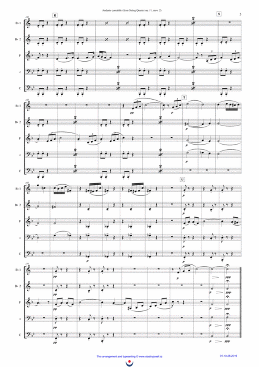 Andante Cantabile (Tchaikovsky) image number null