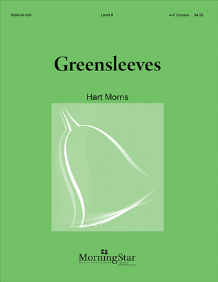 Book cover for Greensleeves (Handbell Score)