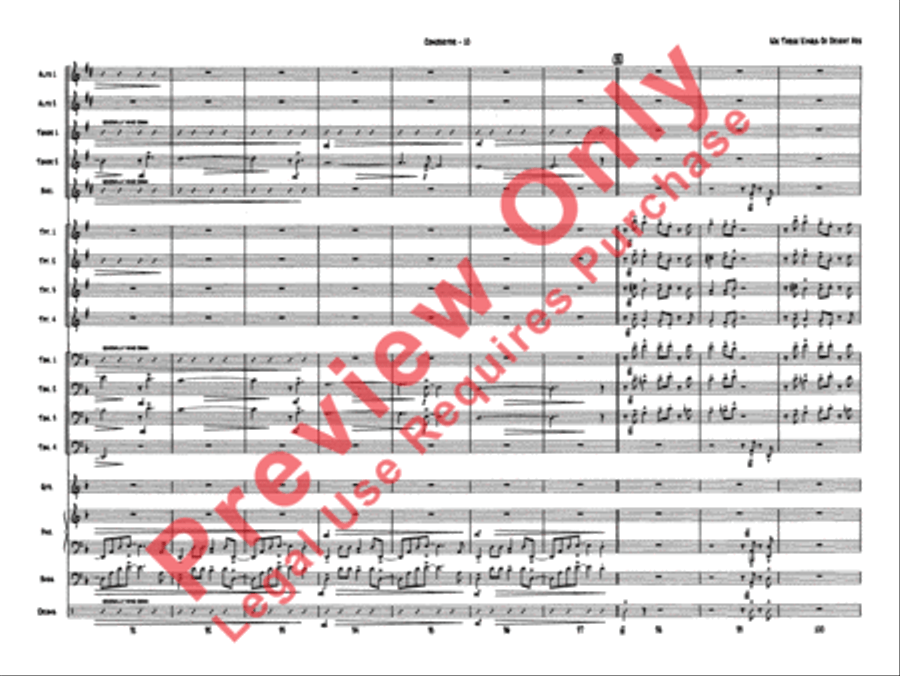 We Three Kings of Orient Are Jazz Ensemble scores gallery preview page 12